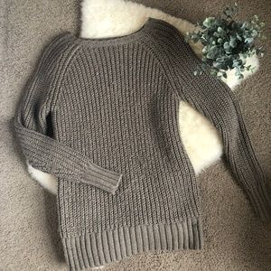 American Eagle Chunky Knit Jegging Sweater